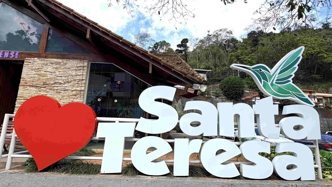 Letreiro turístico de Santa Teresa, Espírito Santo